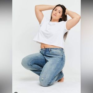 Oliver Logan | Crosby Boyfriend Jean | Light wash | size 33